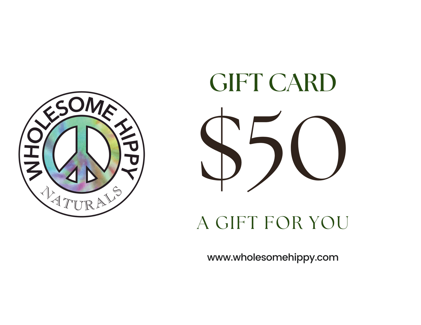 Wholesome Hippy Gift Card