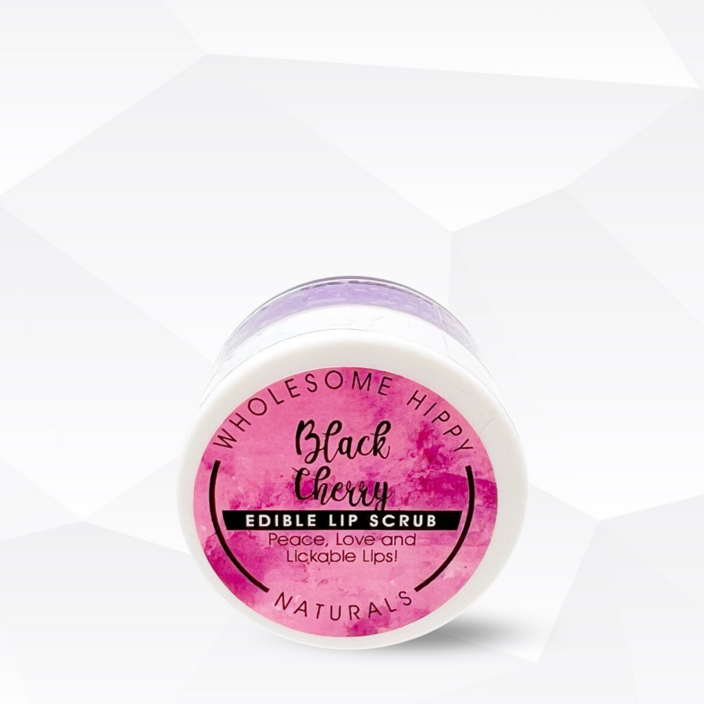Edible Lip Scrub Black Cherry