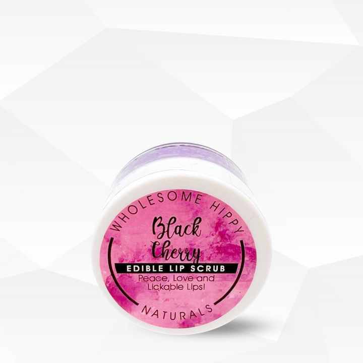 Edible Lip Scrub Black Cherry