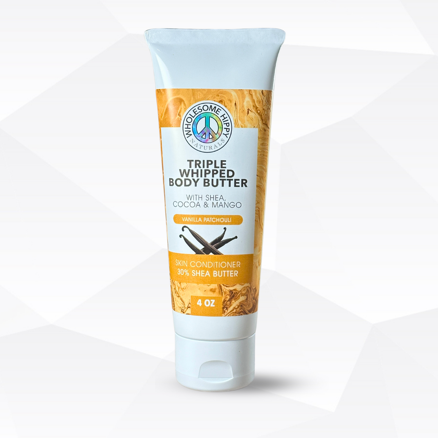 Vanilla Patchouli Triple Body Butter - 4oz