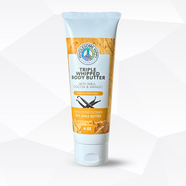 Vanilla Patchouli Triple Body Butter - 4oz