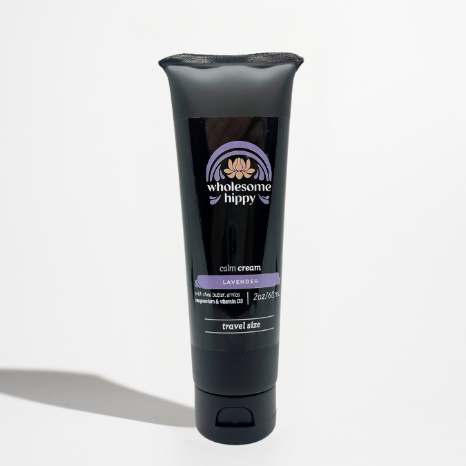 Lavender Calm Cream with Magnesium & Vitamin D3 - 2oz
