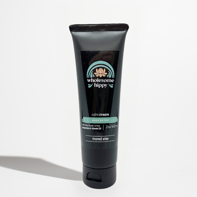 Unscented Calm Cream with Magnesium & Vitamin D3 - 2oz