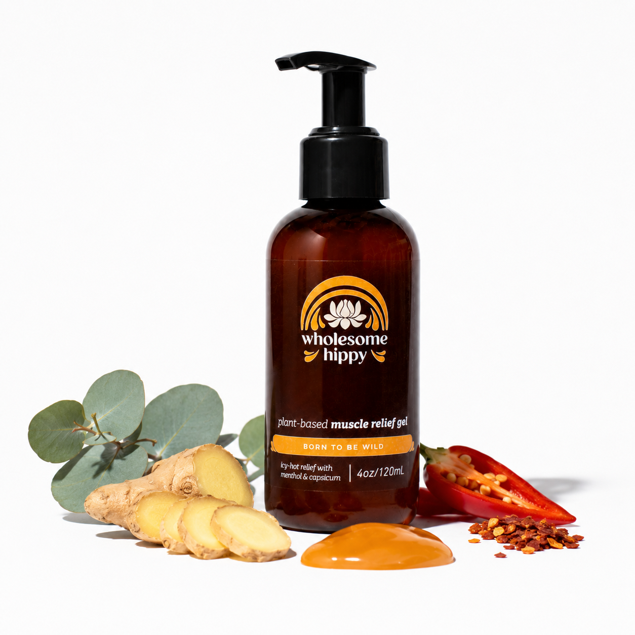 Born To Be Wild Muscle Gel | Cooling + Warming Body Gel | 4oz