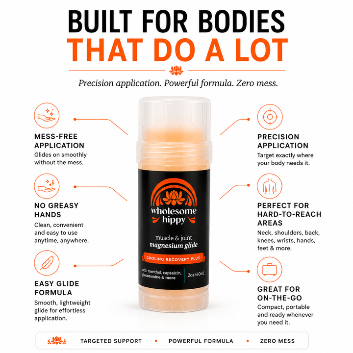 Cooling Recovery Plus Magnesium Glide | 2oz Stick