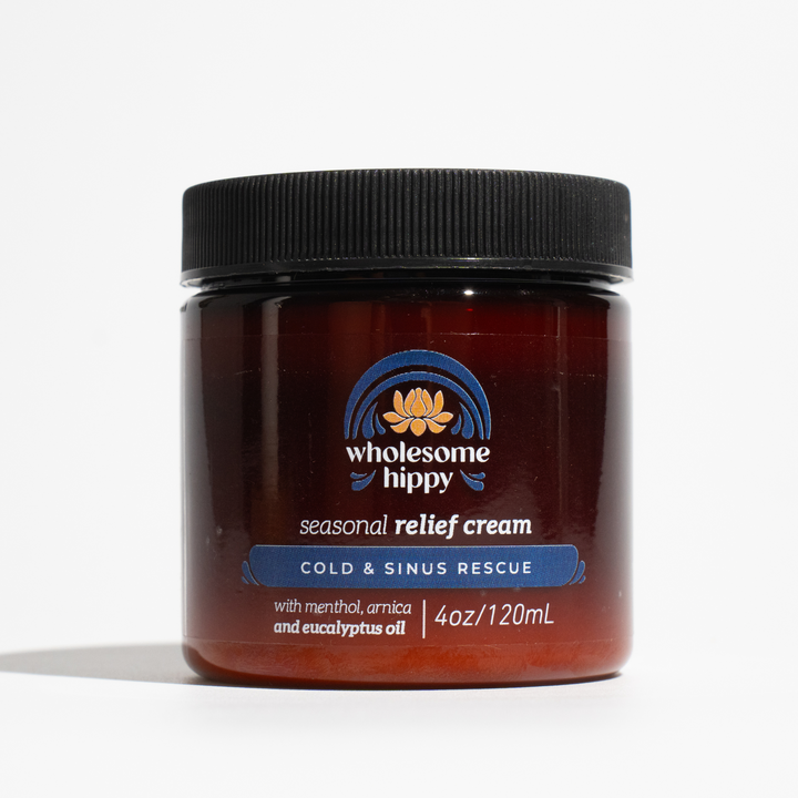Wholesome Hippy Seasonal Relief Cream 4oz