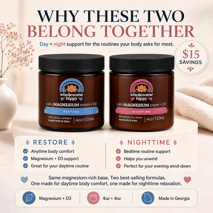 Nighttime + Restore Calm Cream Bundle