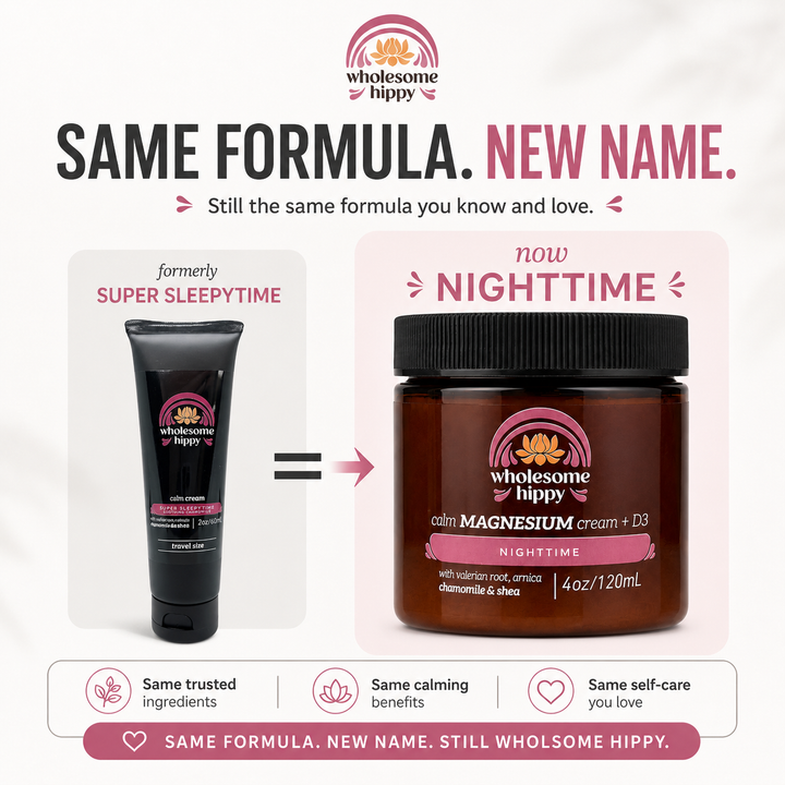 Nighttime Calm Cream | Magnesium Cream & Body Butter | 4oz