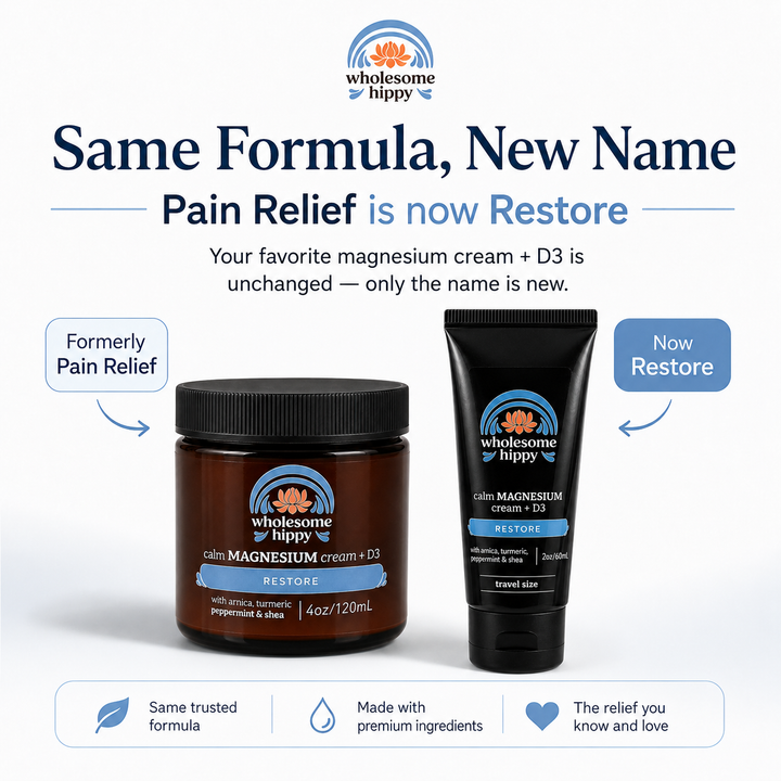 Restore Calm Cream | Magnesium Cream & Body Butter | 4oz
