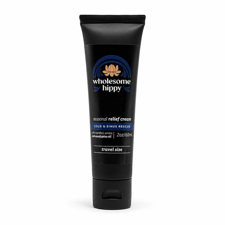 Seasonal Relief Cream | Menthol + Eucalyptus Cooling Cream | 2oz