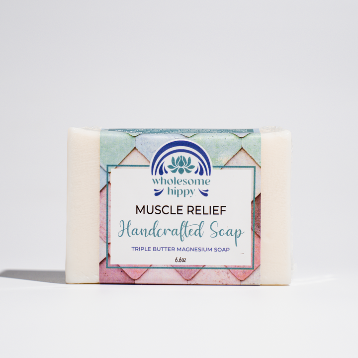 Pain & Muscle Relief Triple Butter Soap 6.6oz