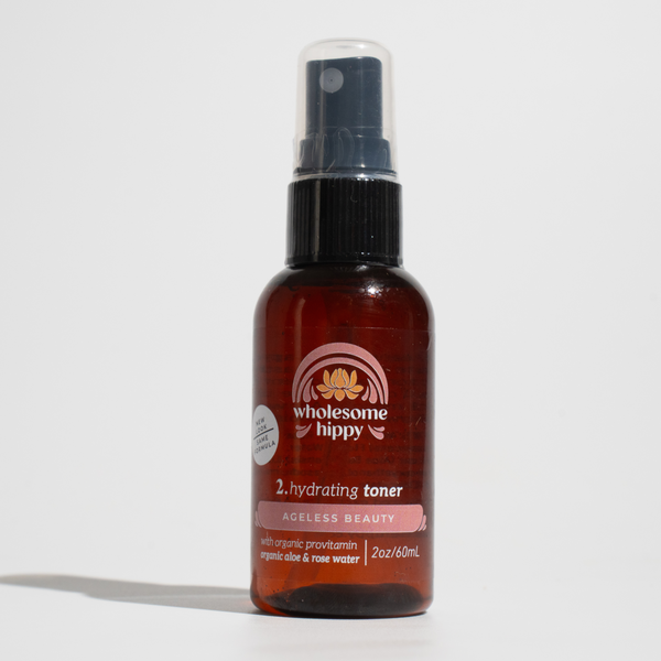 Moisturizing Toner - Provitamin + Rosehip | 2 oz – Wholesome Hippy