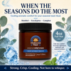 Seasonal Relief Cream | Menthol + Eucalyptus Cooling Cream | 4oz