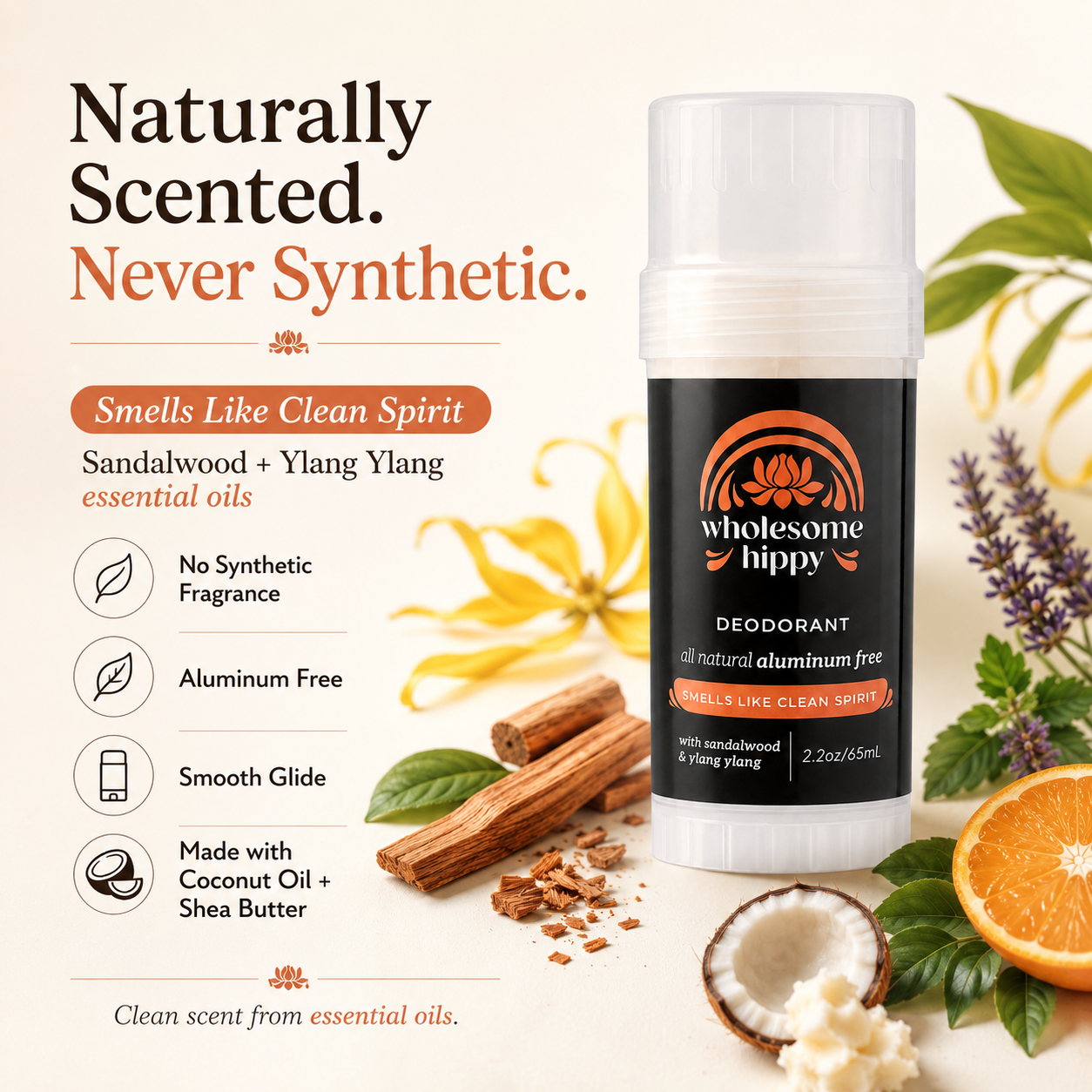 Smells like Clean Spirit Deodorant | Aluminum Free 2oz